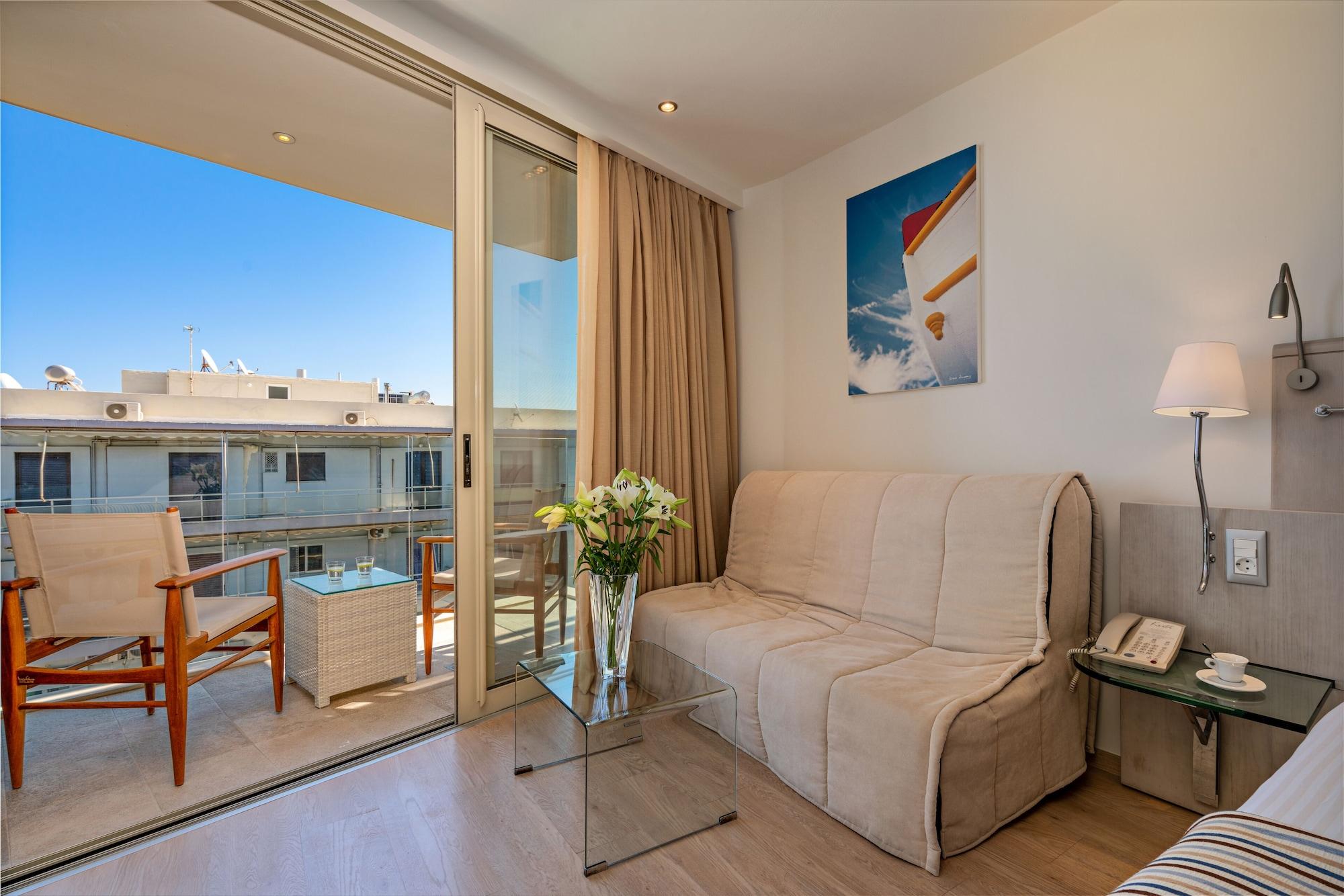 Kriti Beach Hotel Rethymno  Bagian luar foto